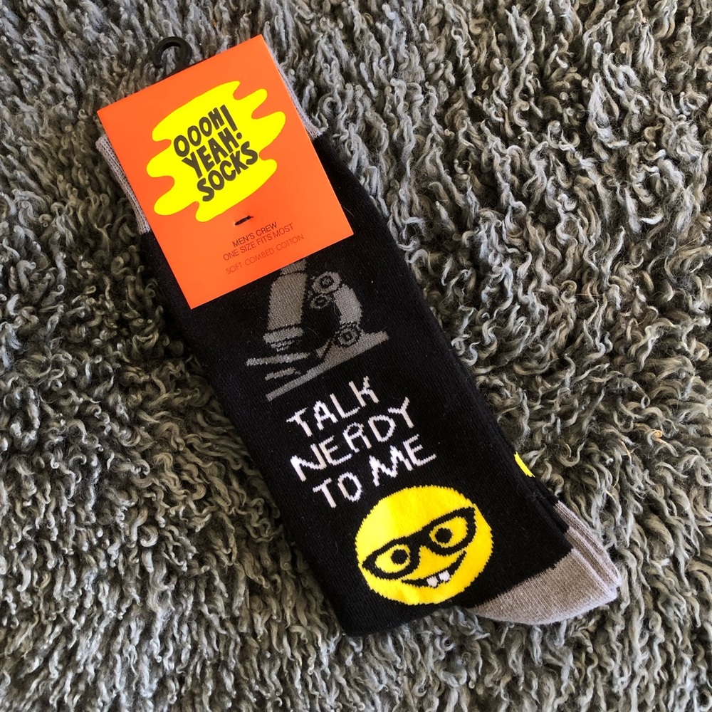 🧦 4 for $20 - Talk Nerdy to Me Socks